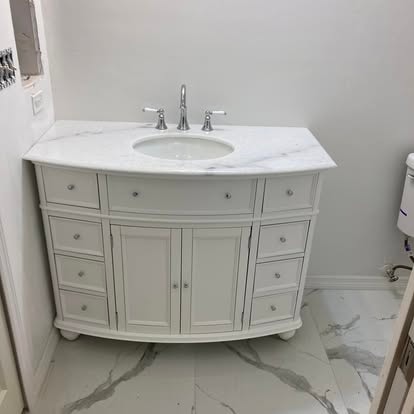 Under-Sink Plumbing Repair — after