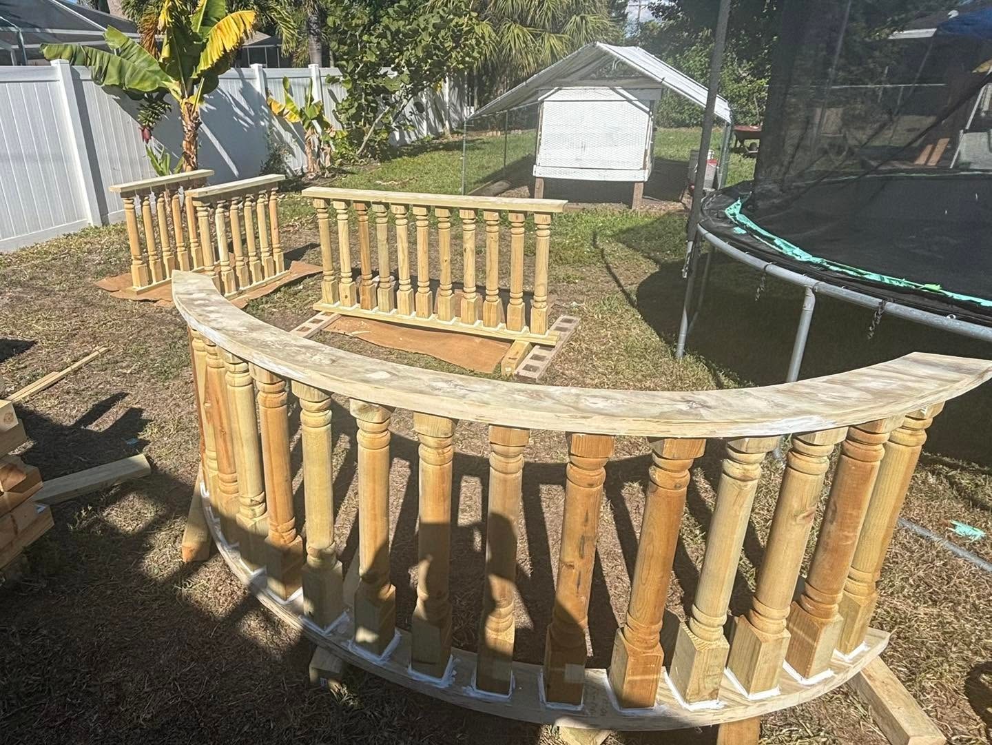 Completed handyman work